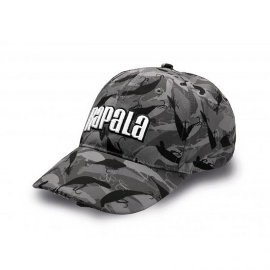 Cappellino Rapala con 5 led frontali