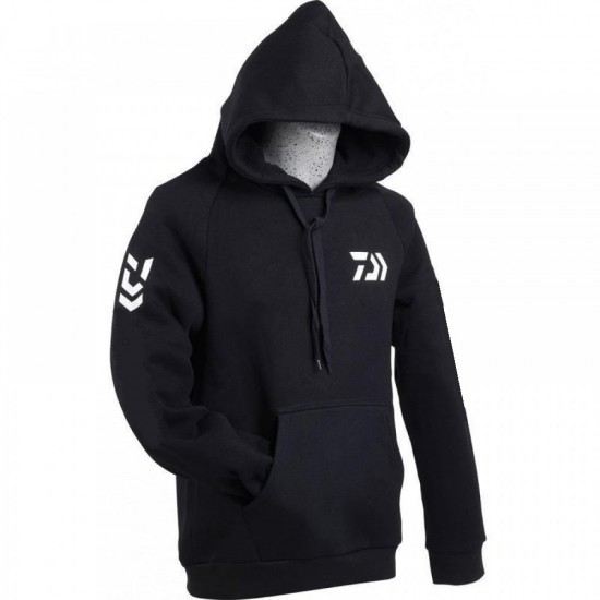 Felpa Daiwa con cappuccio col nera mis L