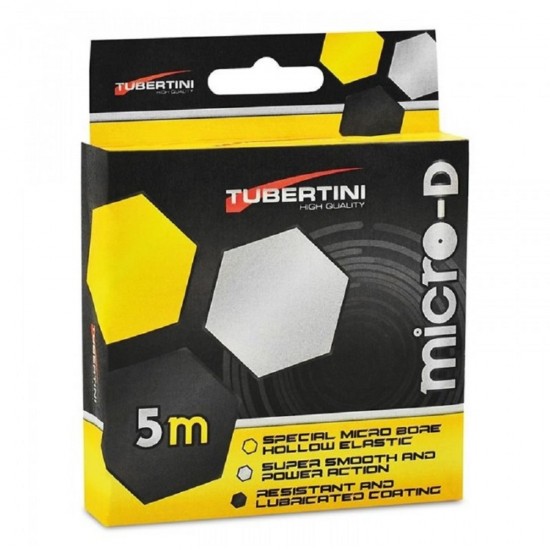 Elastico Tubertini Micro-D 5 mt mis 1.5 col Black 