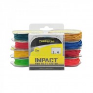 Elastico Tubertini Impact mis 1.2 mm 6 mt col rosso