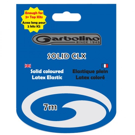 Garbolino elastico pieno Solid CLX 7 mt 1.4 mm col fuxia