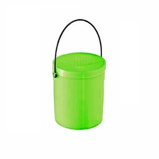 Secchiello verde porta esca 1 lt Secchiello verde porta esca 1 lt