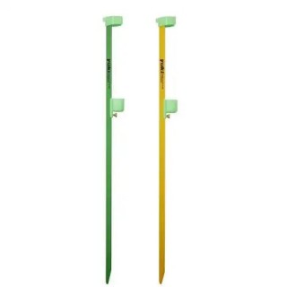 Yuki rod holder picchetto alluminio 1.75 mt col. giallo Yuki rod holder picchetto alluminio 1.75 mt col. giallo