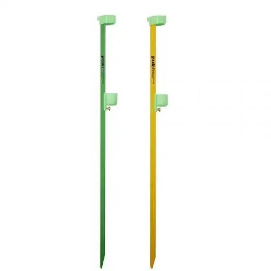 Yuki rod holder picchetto alluminio 1.75 mt col. giallo Yuki rod holder picchetto alluminio 1.75 mt col. giallo