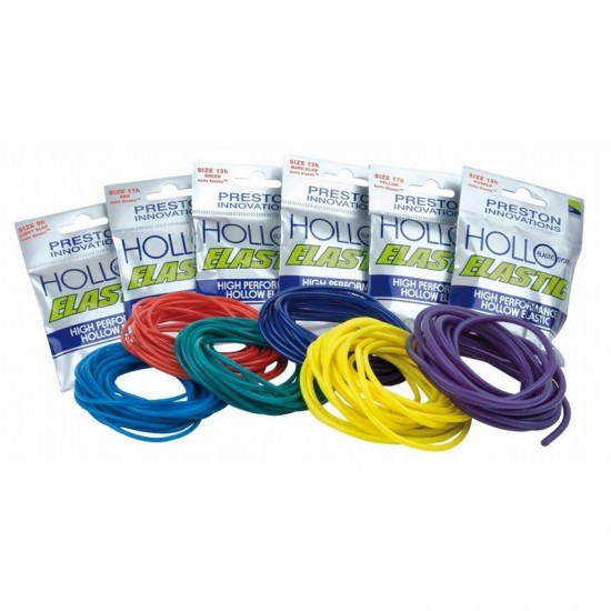 Preston elastico cavo Hollo Elastic mis 7H (1.7 mm) col azzurro 3 mt