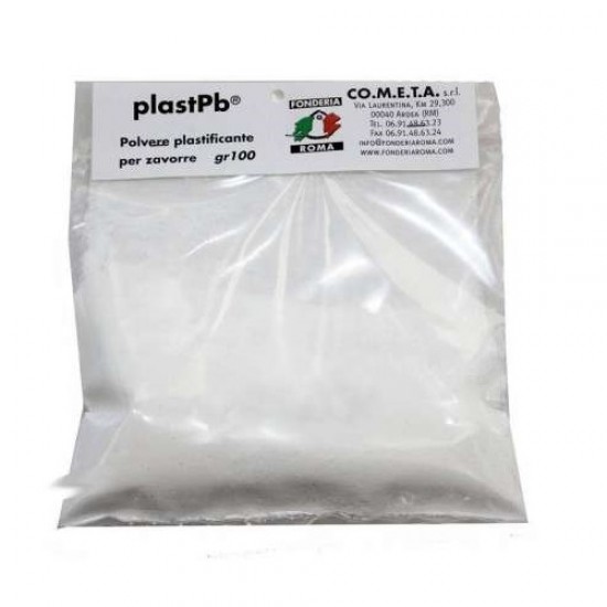Polvere plastificante Fonderia Roma col bianco