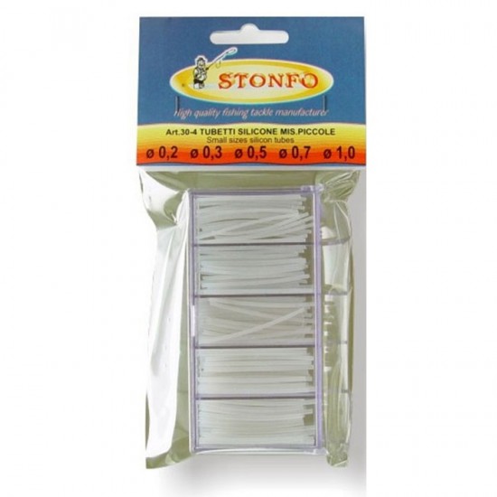 Stonfo tubetti in silicone ferma galleggianti mis grande