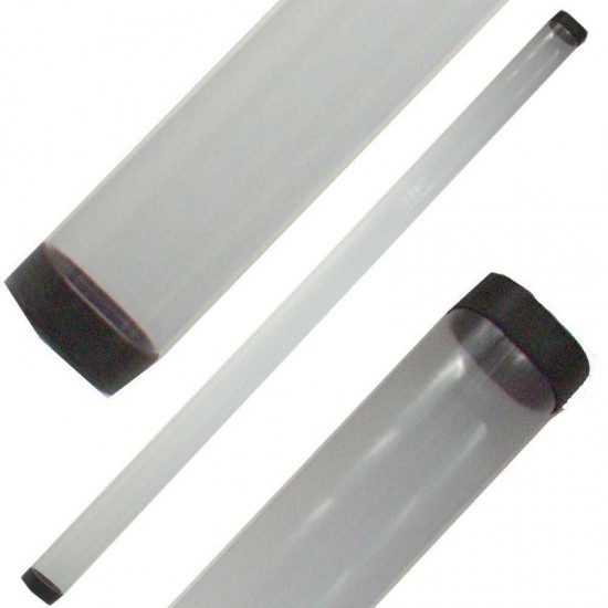 Tubo ovale trasparente mis 2.20 mt