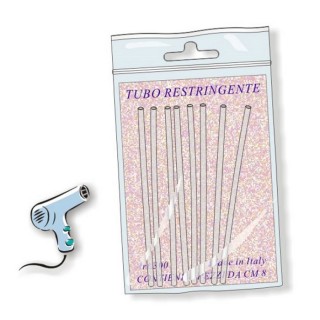 Tubo restringente trasparente Stonfo mis 3,2 mm Tubo restringente trasparente Stonfo mis 3,2 mm