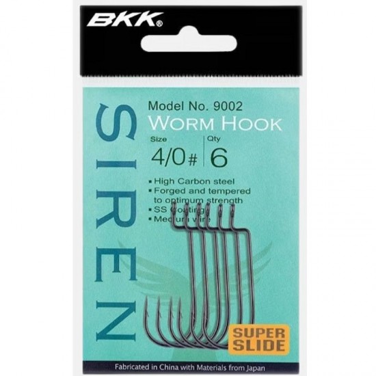 Ami BKK Siren Worm Hook mis 3/0 Ami BKK Siren Worm Hook mis 3/0