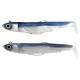 Fiiish Black Minnow Taglia 3 Mis 120 Doppio Combo Offshore 25 gr col Blue + Electric Blue