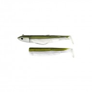 Artificiale siliconico Fiiish Black Minnow Taglia 3 Mis 120 Combo Offshore 25 gr col Khaki
