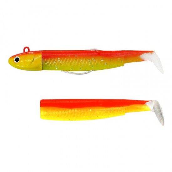Fiiish Black Minnow Taglia 2 Mis 90 Combo X-Deep 20 gr col Mango Juice Fiiish Black Minnow Taglia 2 Mis 90 Combo X-Deep 20 gr col Mango Juice