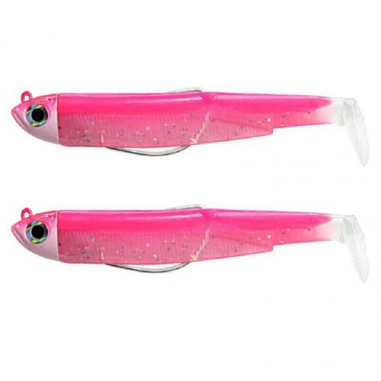 Fiiish Black Minnow Taglia 3 Mis 120 Doppio Combo Shore 12 gr col Fluo Pink Fiiish Black Minnow Taglia 3 Mis 120 Doppio Combo Shore 12 gr col Fluo Pink