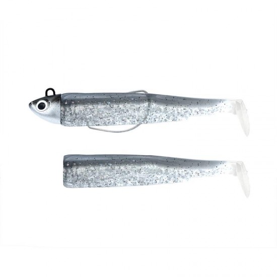 Fiiish Black Minnow Taglia 2,5 Mis 105 Combo Search 12 gr col Silver Strike + rech. Silver