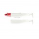 Fiiish Black Minnow Taglia 2 Mis 90 Combo Offshore 10 gr col White Head Red