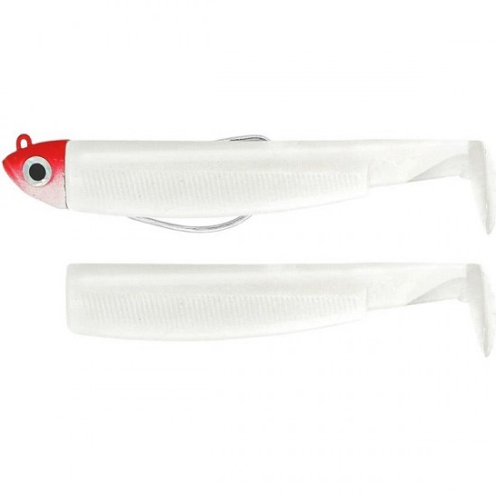 Fiiish Black Minnow Taglia 3 Mis 120 Combo Shore 12 gr col White Red Head Fiiish Black Minnow Taglia 3 Mis 120 Combo Shore 12 gr col White Red Head