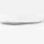 HERAKLES LEFTAIL WORM FLOATING 3.4'' col WHITE IMPACT