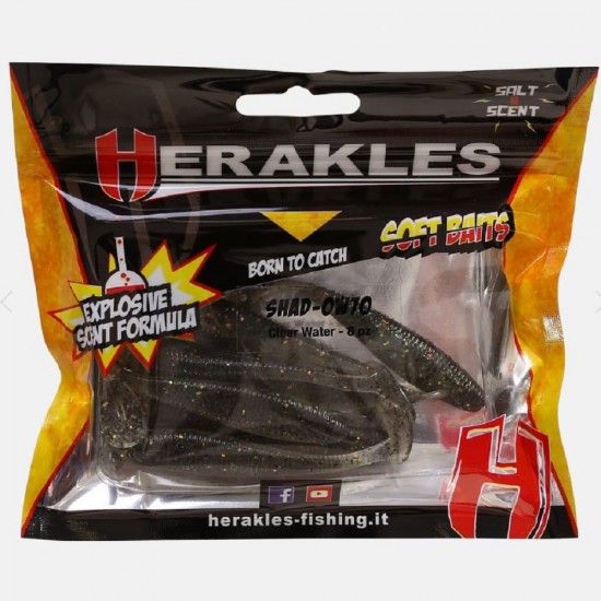 SOFTBAIT HERAKLES SHAD-OW 70 col CLEAR WATER SOFTBAIT HERAKLES SHAD-OW 70 col CLEAR WATER