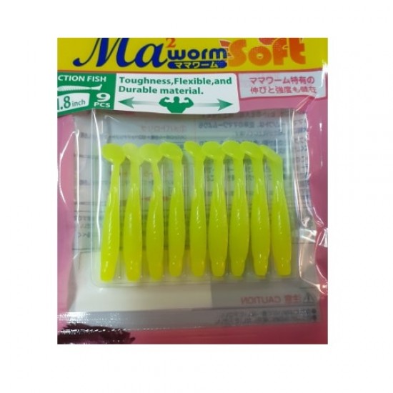 Artificiali Maria MaWorm Action Fish 1.8 col S/KYG Artificiali Maria MaWorm Action Fish 1.8 col S/KYG