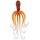 SAVAGE GEAR 3D OCTUPUS 10 cm 35 gr col UV ORANGE GLOW