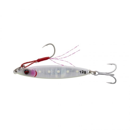 Savage Gear Flatline TG 3.5 cm 8 gr col UV White Glow Savage Gear Fatline TG 3.5 cm 8 gr col UV White Glow