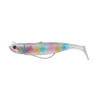 Esca artificiale siliconica Savage Gear Minnow Weedless 10 cm 16 gr col Cotton Candy Esca artificiale siliconica Savage Gear Minnow Weedless 10 cm 16 gr col Cotton Candy