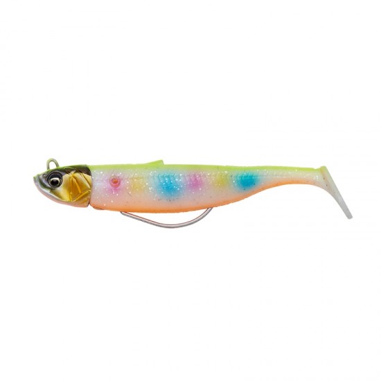 Esca artificiale siliconica Savage Gear Minnow Weedless 10 cm 16 gr col Lemon Candy Esca artificiale siliconica Savage Gear Minnow Weedless 10 cm 16 gr col Lemon Candy