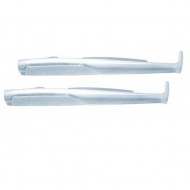 Artificiale siliconico Fiiish Black Eel 15 cm Corpi di ricambio col Cloudy White