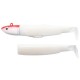 Artificiale siliconico Fiiish Black Minnow Taglia 4 Mis 140 Combo Deep 60 gr col White/Red Head Artificiale siliconico Fiiish Black Minnow Taglia 4 Mis 140 Combo Deep 60 gr col White/Red Head