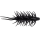 Worm Hideup Coike Shrimp Big col Black Solid