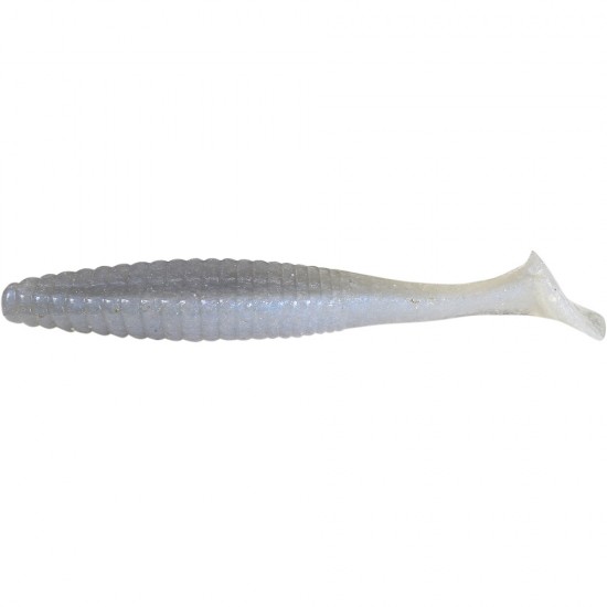 SHAD HIDEUP STAGGER ORIGINAL 4'' col ALBINO WHITE