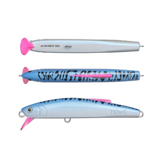 Artificiale Höwk Avenger 125 mm 47 gr col. Blue Mackerel Artificiale Höwk Avenger 125 mm 47 gr col. Blue Mackerel