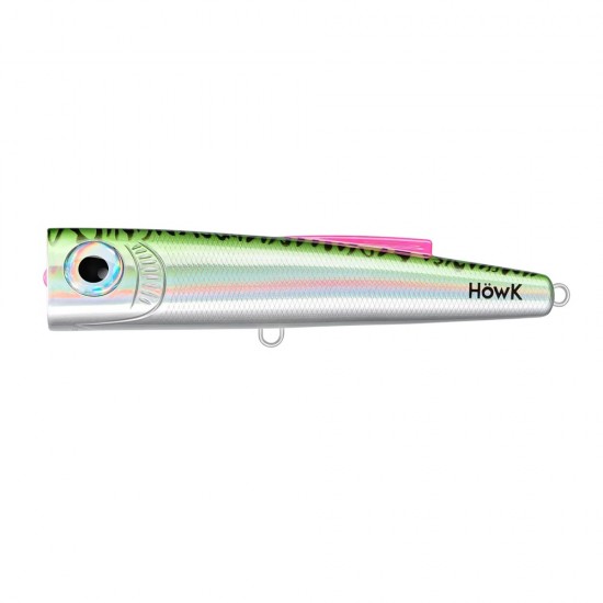 Artificiale popper Höwk Triangle 130 mm 35 gr col. Fresh Mackerel Artificiale popper Höwk Triangle 130 mm 35 gr col. Fresh Mackerel