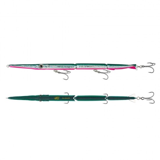 Artificiale needle snodato Jack Fin Stylo Jointed 210 col Acid Green Artificiale needle snodato Jack Fin Stylo Jointed 210 col Acid Green
