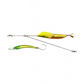 Artificiale Jackall Jettrow Mid 45 gr col Chartreuse & Gold set Artificiale Jackall Jettrow Mid 45 gr col Chartreuse & Gold set