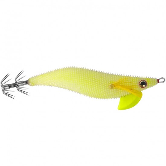 EGI JATSUI RUSH EGI RUBBER GLOW 3.0 COL YELLOW