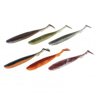 Molix RA Shad 3,8'' col MP6 Mixed Pack 6