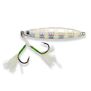 Jig Nomura Genzai 18 gr col. 502 Striped White Jig Nomura Genzai 18 gr col. 502 Striped White