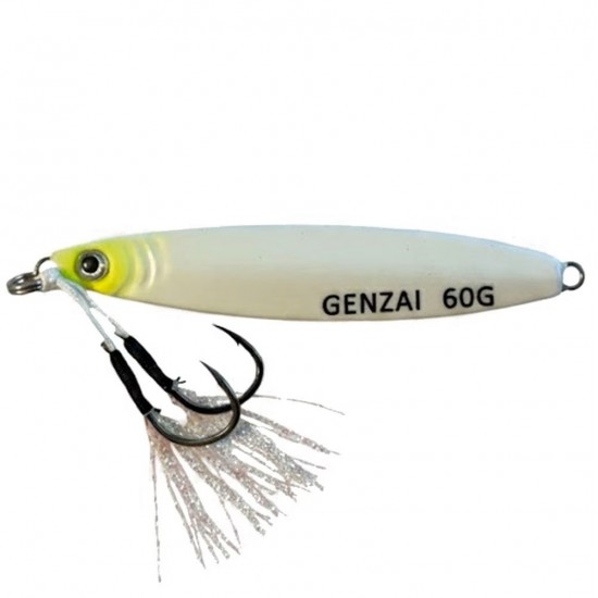 Jig Nomura Genzai 18 gr col. 500 White Star Jig Nomura Genzai 18 gr col. 500 White Star