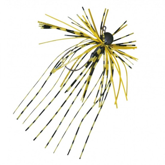 NOMURA TUNGSTENO JIG HEAD 1.8 gr col D05 YELLOW BLACK