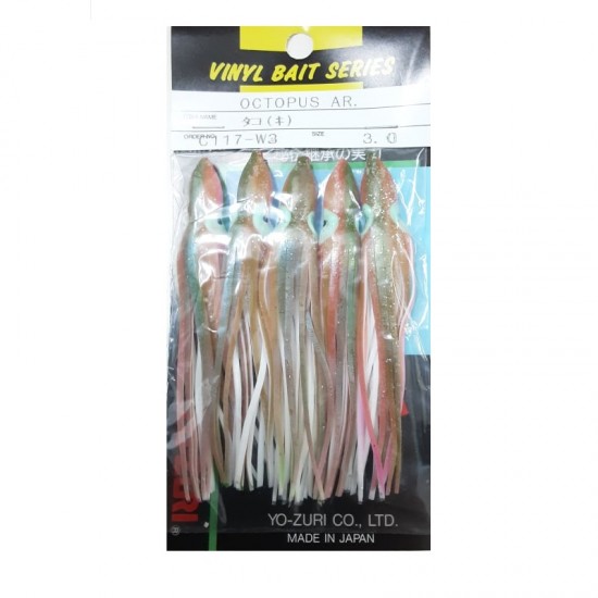 Octopus Yo-Zuri Vinyl bait series mis 3.0 col C117-W3