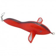 Aereoplanino in legno da traina 15 cm col. rosso Aereoplanino in legno da traina 15 cm col. rosso