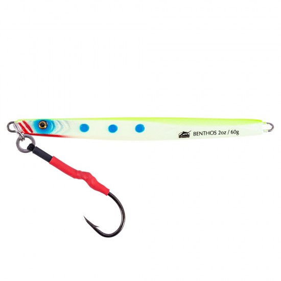 Williamson Benthos Speed Jig 100 gr col. chartreuse Williamson Benthos Speed Jig 100 gr col. chartreuse