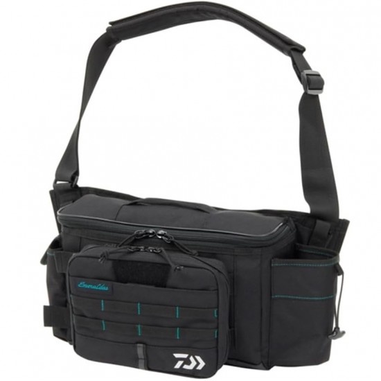 DAIWA EMERALDAS SHOULDER BAG (E) BLACK DAIWA EMERALDAS SHOULDER BAG (E) BLACK