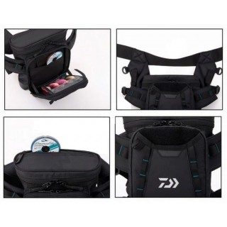 BORSA DAIWA EMERALDAS T THIGH BAG (C) BLACK