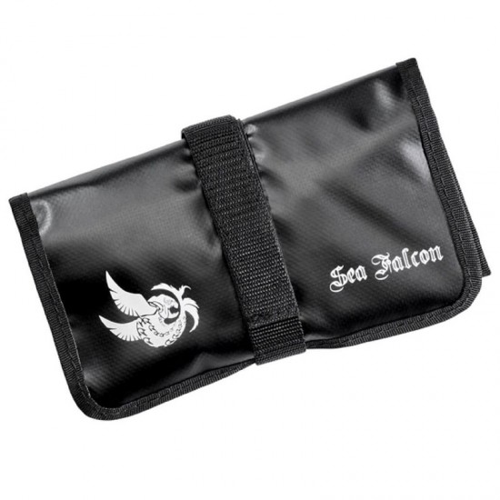 Sea Falcon jig roll bag mis M col black (10 posti) Sea Falcon jig roll bag mis M col black (10 posti)