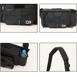 DAIWA EMERALDAS SHOULDER BAG (E) BLACK DAIWA EMERALDAS SHOULDER BAG (E) BLACK