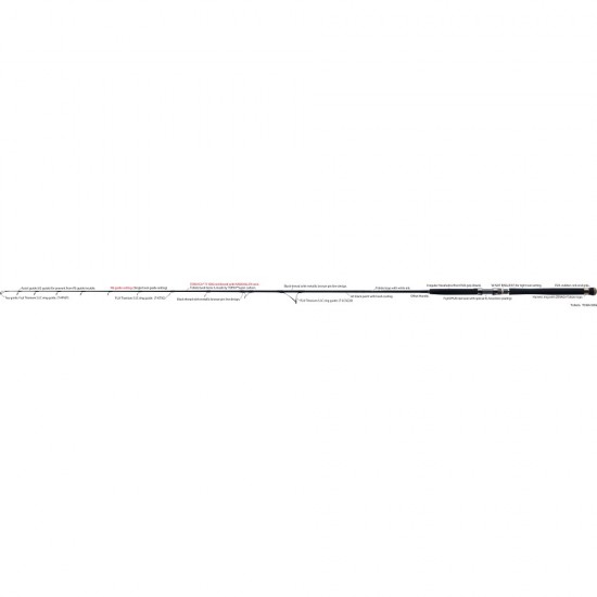 Canna da pesca Zenaq Tobizo TC80-50G Canna da pesca Zenaq Tobizo TC80-50G