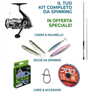 Combo Starter Pack da Light Spinning